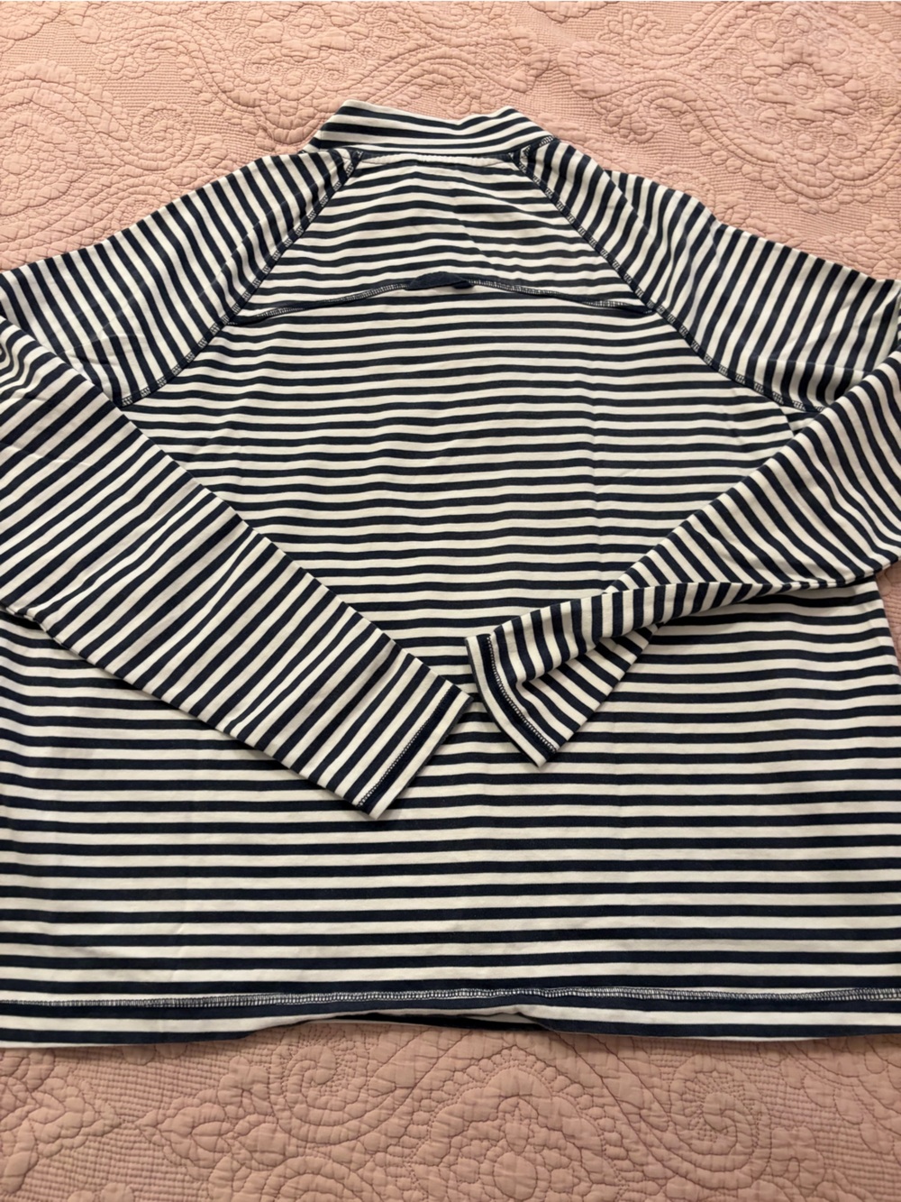 FP Movement by Free People Navy and White Striped Restoration Tee - Picture 8 of 8